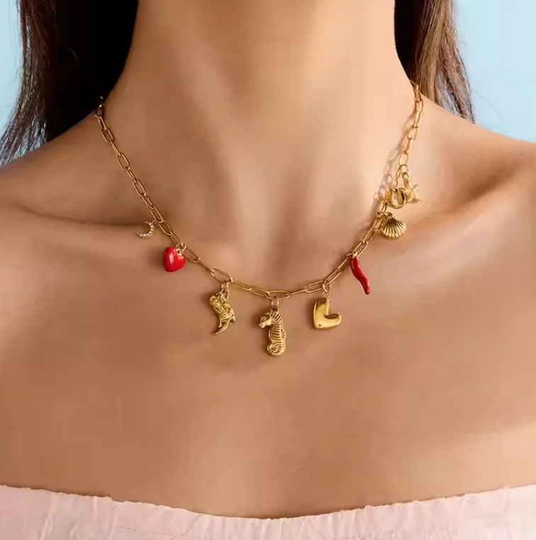 Collier personnalisé à breloques