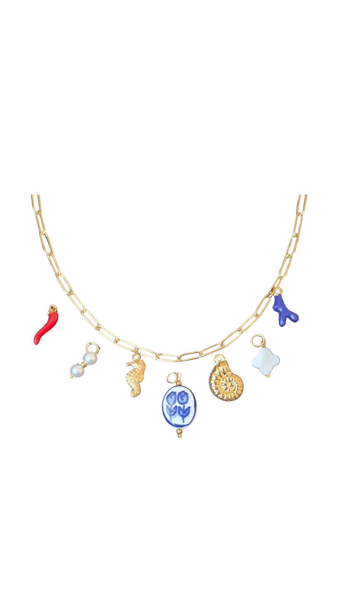 Collier personnalisé à breloques