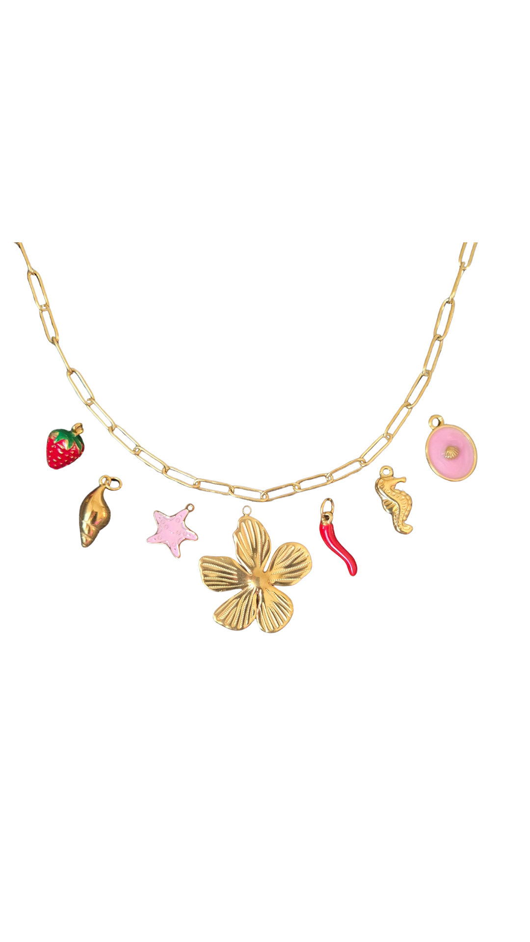 Collier personnalisé à breloques